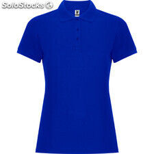 Pegaso woman premium polo shirt s/l royal blue ROPO66440305 - Photo 3