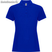 Pegaso woman premium polo shirt s/s royal blue ROPO66440105 - Photo 3