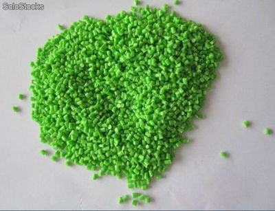 Pelbd recyclé granules de couleur verte - Photo 2