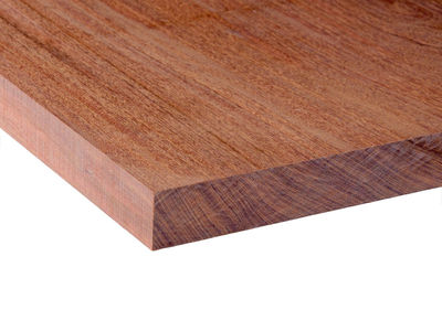 Tablero Iroko macizo para mesas exterior