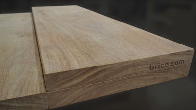Peldaños y escalones madera CUMARU para exterior - Foto 2