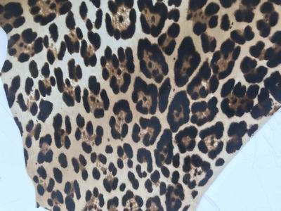 Pelle cavallino leopardato per artigianato - Foto 4