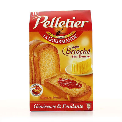 Pelletier Biscottes goût brioché la boite de 20 - 260 g - Photo 2