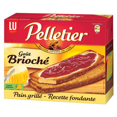 Pelletier Biscottes goût brioché la boite de 20 - 260 g - Photo 4