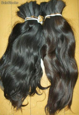 Pelo natural virgen para extensiones de cabello aprox 55 cm de largo