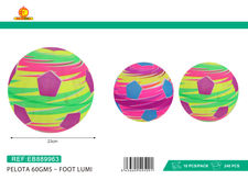 Pelota pvc fluorescente