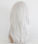 Peluca blanca plateada de disfraces cosplay animado peluca mediana 55cm - Foto 3