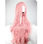 Peluca cosplay animado ondulado peluca rosada larga 80cm - Foto 3