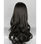 Peluca negra larga 50cm peluca Lolita cosplay peluca ondulada rizada - Foto 4
