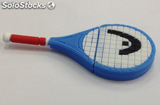 Pen drive raquette de badminton 8g usb 2.0 flash drive carte memory stick disque