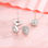 Pendientes de joyas de plata esterlina 011 - Foto 4