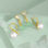 Pendientes de joyas de plata esterlina 022 - Foto 2