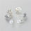 Pendientes plata alas de ángel con perla blanca de Lovans jewelry - Foto 5