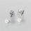 Pendientes plata alas de ángel con perla blanca de Lovans jewelry - Foto 3