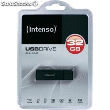 Pendrive intenso Alu Line 3521481 usb 2.0 32GB Negro Antracita 32 GB Memoria usb