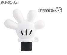 Pendrive Mickey Mouse Hand 4gb