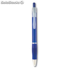 Penna a sfera blu trasparente MIKC6217-23