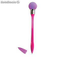 Penna a sfera con tappo fucsia MIKC6777-38