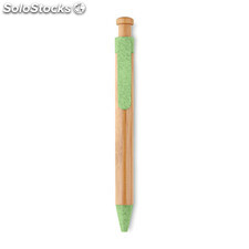 Penna a sfera in bamboo verde MIMO9481-09