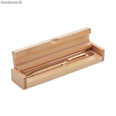 Penna a sfera in box legno MIMO9912-40