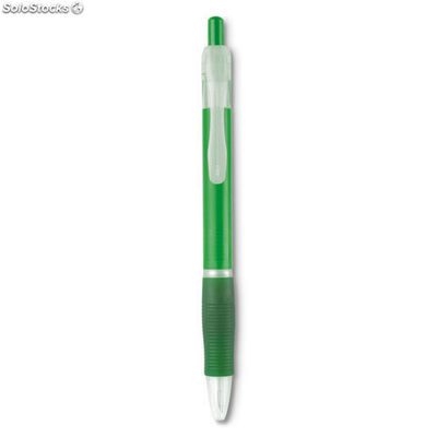 Penna a sfera verde trasparente MIKC6217-24