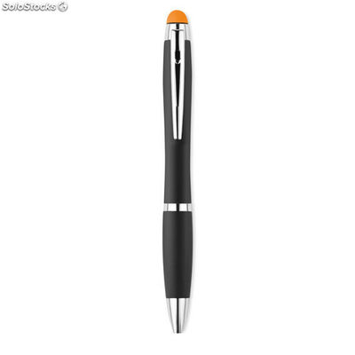 Penna con fusto luminoso arancio MIMO9340-10
