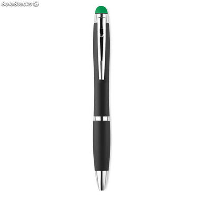 Penna con fusto luminoso verde MIMO9340-09