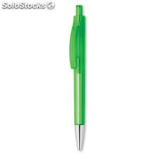 Penna con fusto trasparente verde trasparente MIMO8813-24