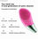 Pennello elettrico per la cura della pelle del silicone per donna - Foto 2