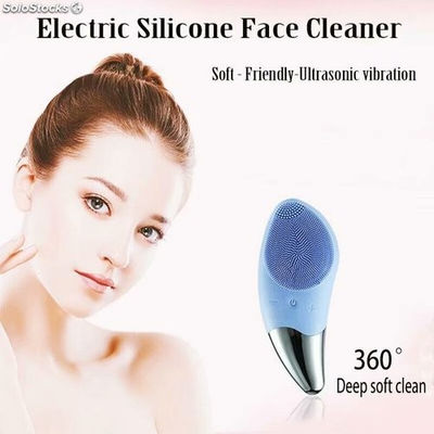Pennello elettrico per la cura della pelle del silicone per donna - Foto 3