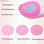 Pennello elettrico per la cura della pelle del silicone per donna - Foto 5
