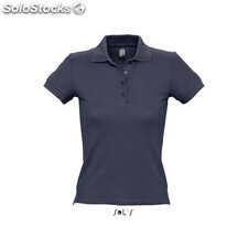 People women polo 210g Blu navy s MIS11310-ny-s