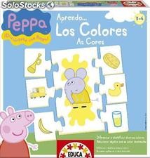 Peppa Pig aprendo los colores