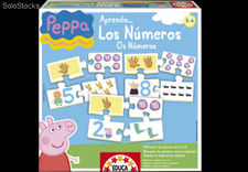Peppa Pig aprendo los numeros