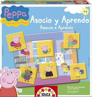 Peppa Pig asocio y aprendo - Foto 2