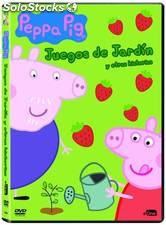 Peppa pig: juegos de jardín y../DVD f