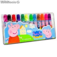 Peppa Pig Set von 12 Marker Pens
