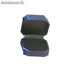 pequena caixa azul para os anéis de 3,5 * 6