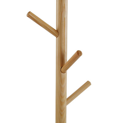 Perchero de madera, modelo Pine (Blanco) - Sistemas David - Foto 2