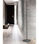 Perchero moderno mod. 401 herrajes cromo satinado lacado gris, 185 cm(alto)35 - Foto 2