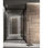 Perchero moderno mod. 428 herrajes en cromo satinado lacado moka, 180 cm(alto)34 - Foto 2