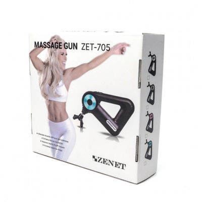 Percussion body massager with 12 attachments ZENET ZET-705 - Foto 2