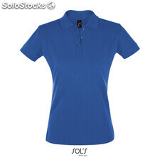Perfect polo mujer 180g Azul Royal s MIS11347-rb-s