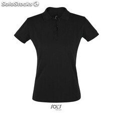 Perfect women polo 180g Noir m MIS11347-bk-m