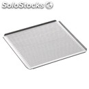 Perforated aluminium baking tray gastronorm 2/3 - mm 354x325 - holes 3 mm - 4