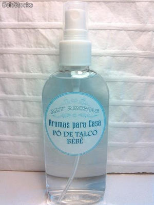 Perfume Ambientador Pó Talco Bébé Spray 100ml
