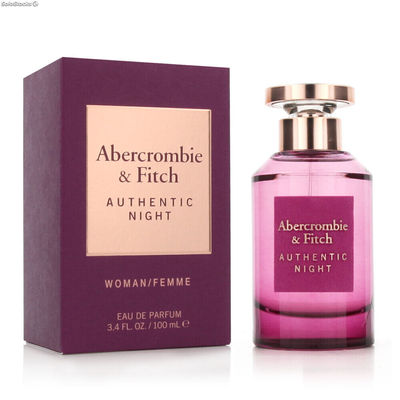 Perfumy Damskie Abercrombie &amp; Fitch EDP Authentic Night Woman 100 ml