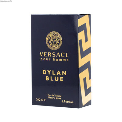 Perfumy Męskie Versace EDT 200 ml Pour Homme Dylan Blue