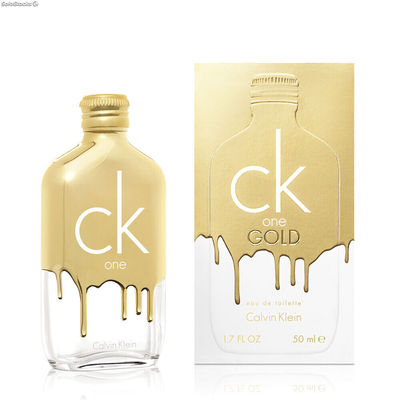 Perfumy Unisex Calvin Klein EDT Ck One Gold 50 ml