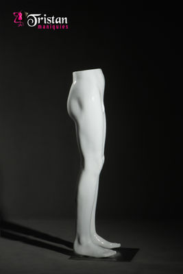 perna manequim masculino brilho da cor branca - Foto 5